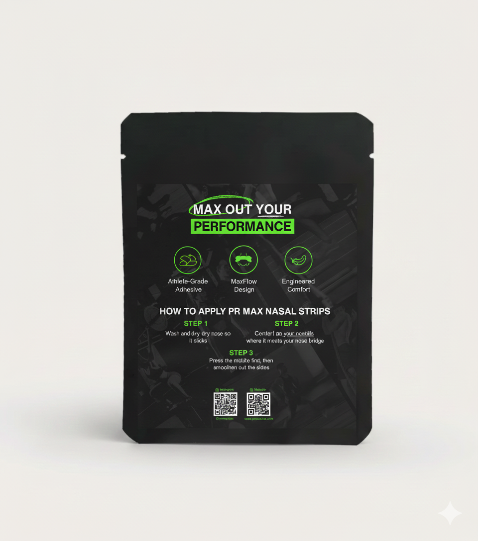 PR MAX Nasal Strips – Travel Pack (10 pcs)